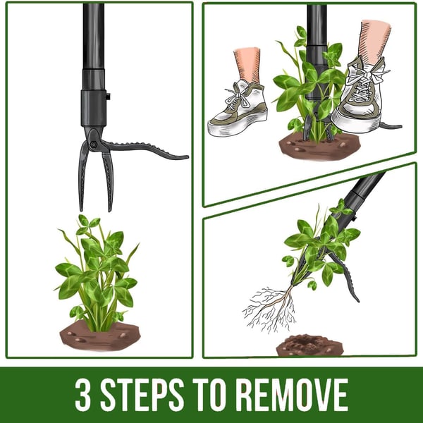 WeedEase™ Pro – Rugvriendelijke onkruidverwijdering [50% Korting]