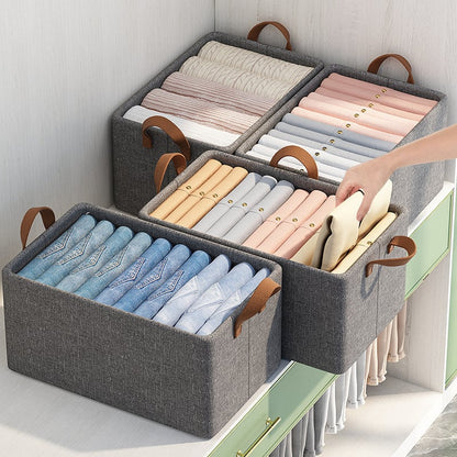 FoldBox™ – Opvouwbare Textielkast voor Meer Ruimte en Orde [50% Korting]