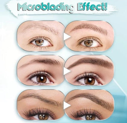 3DMicroblading™ Waterdicht Wenkbrauwpotlood – Natuurlijke Wenkbrauwen [1+1 Gratis]