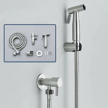 WC bidet-sproeier van roestvrij staal – nauwkeurige intieme hygiëne