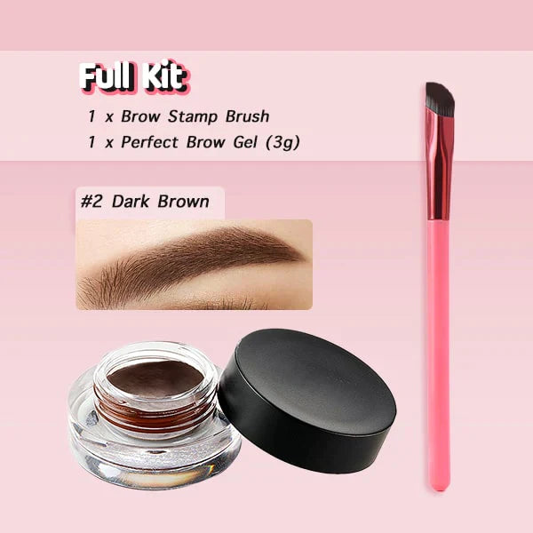 BrowStamp™ - 4D Haarlijn Wenkbrauw Stempel Kwast [1 + 1 Gratis]