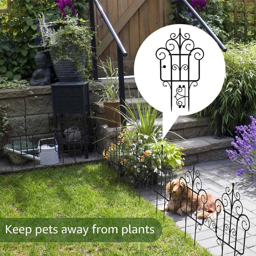 FlexiGarden™ – Flexibele Tuinafscheiding & Bloembedrand | Set van 10