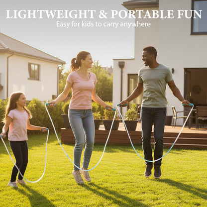 LumaLeap™ LED Springtouw – Verstelbaar & Kindvriendelijk Springtouw met Lichteffecten