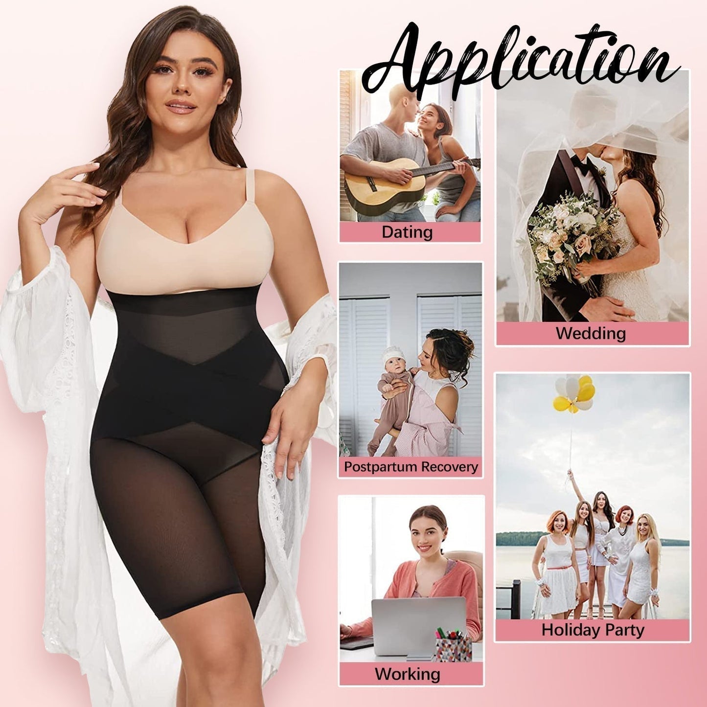 ShapeCross™ – Premium shapewear voor gladde, gedefinieerde rondingen [1 + 1 Gratis]