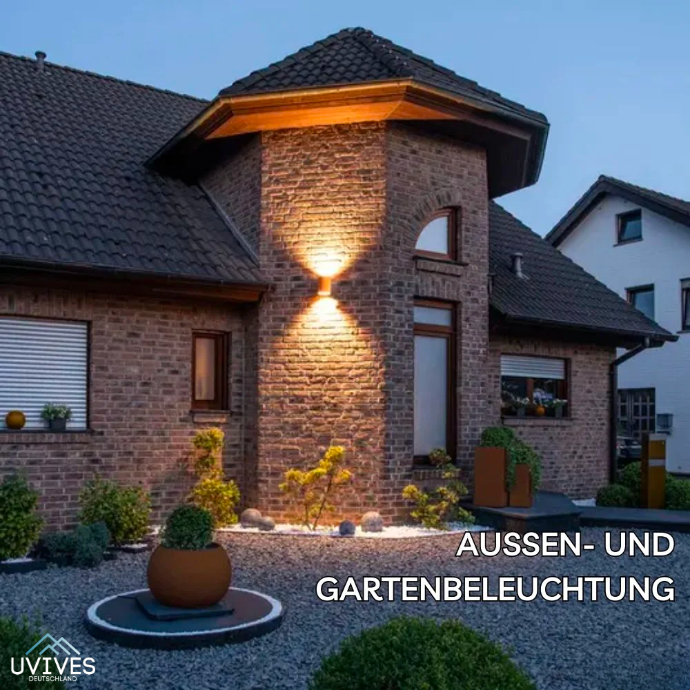 Draadloze wandlamp met bewegingssensor en kubusvormig design