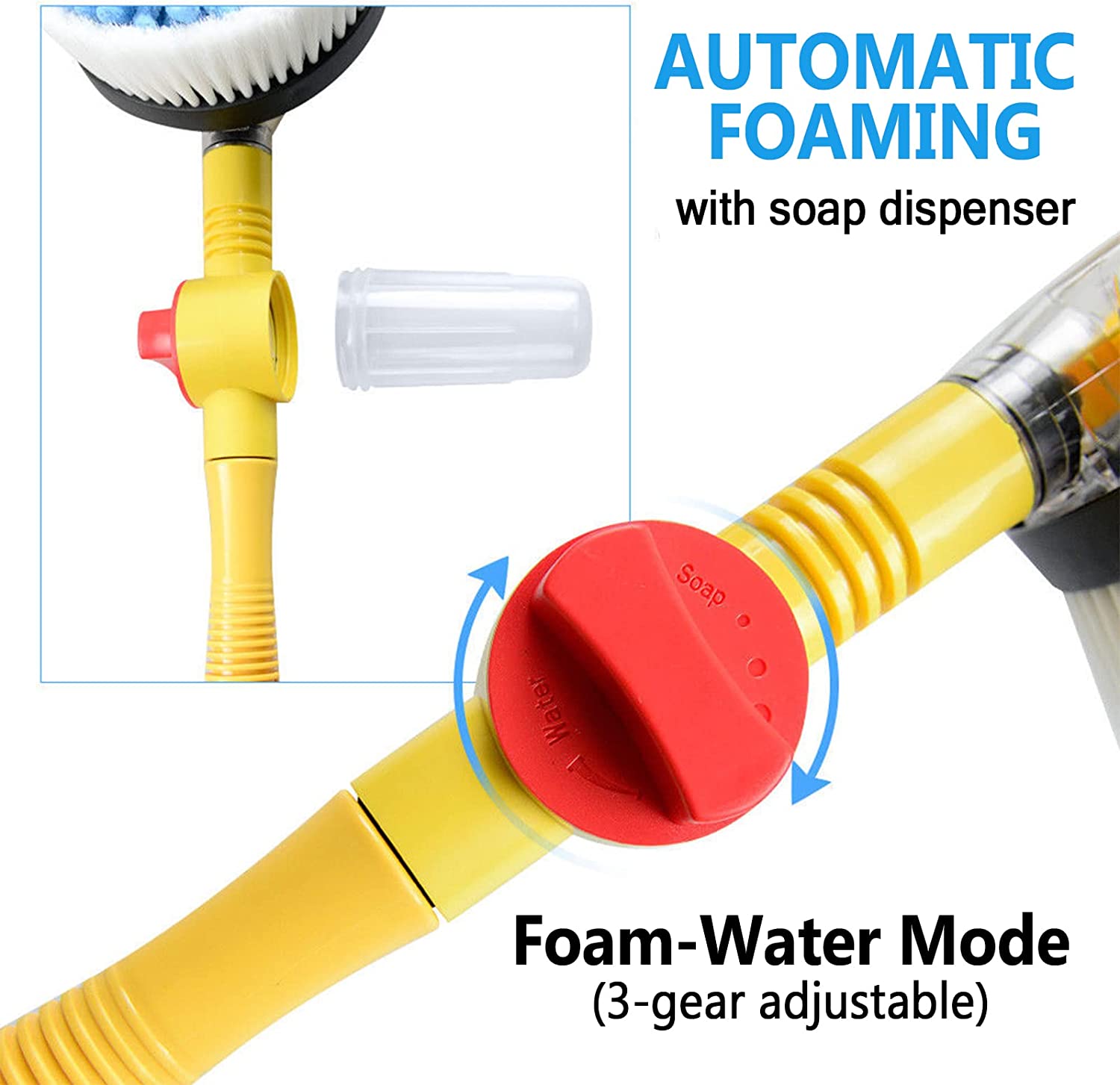SpinClean™ - Nieuwe zelfroterende motor voor wasstraatvodden [50% Korting]