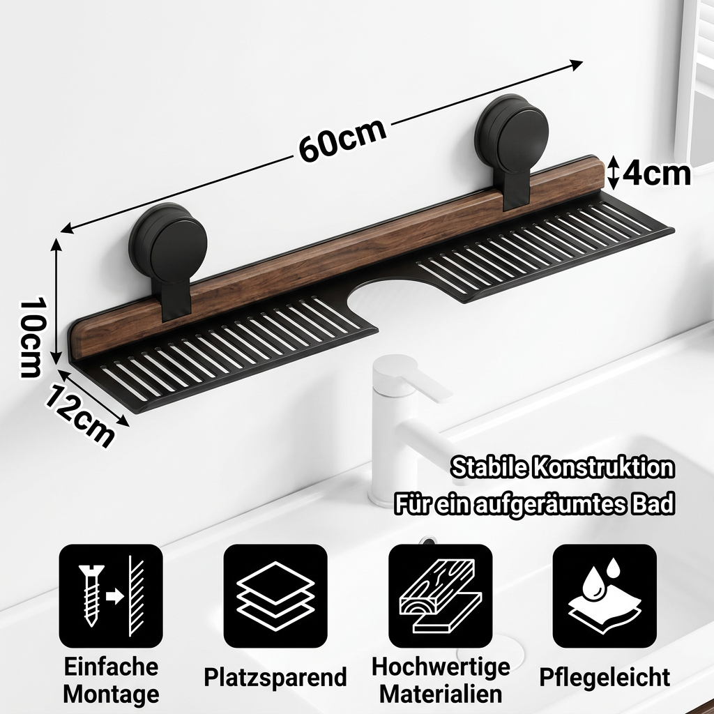 BathShelf – Meer opbergruimte in de badkamer zonder boren | 50% korting