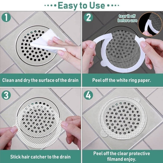 CleanFlow™ – Wegwerp vloerafvoerstickers voor schone & hygiënische afvoerbescherming [50% Korting]