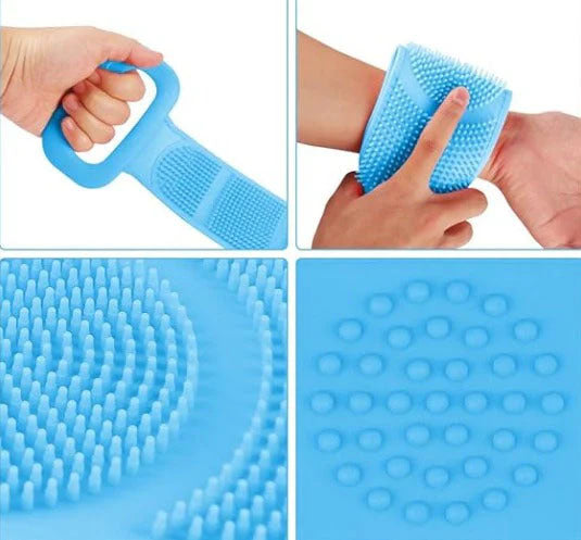 WashEase™ - Siliconen doucheborstel voor zachte lichaamsverzorging [50% Korting]
