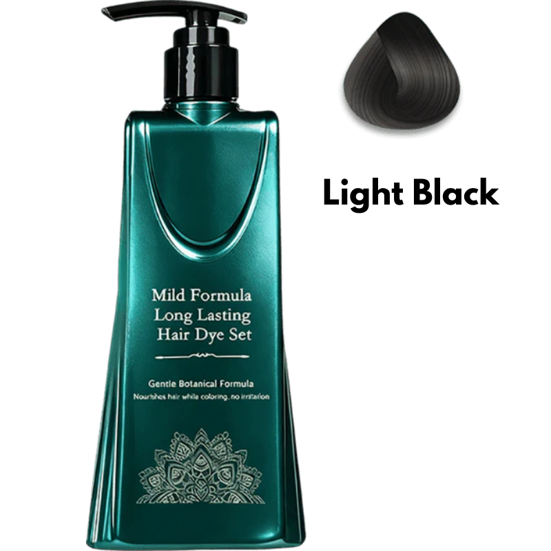 BotaniDye™ – Ammoniakvrije Zwarte Haarverf, Plantaardig & Grijsdekkend (160 ml)