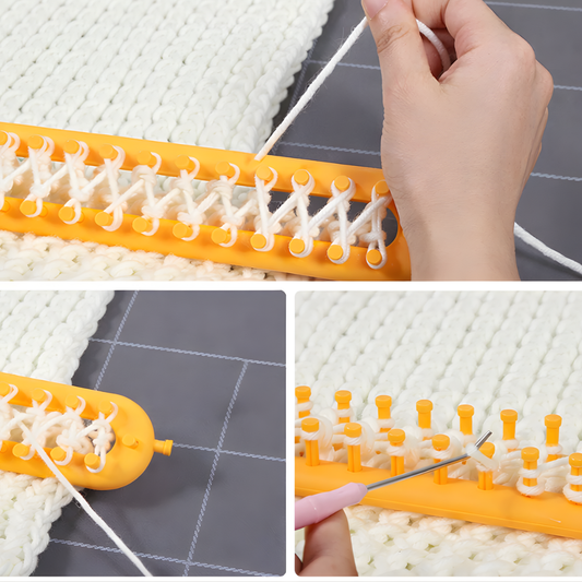 KnitEase – Weefgetouw Breiset voor creatieve en eenvoudige breiprojecten thuis [50% Korting]