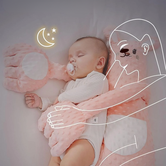 SleepyHug™ – Kalmerend baby-slaapkussen voor zachte nachten [50% Korting]