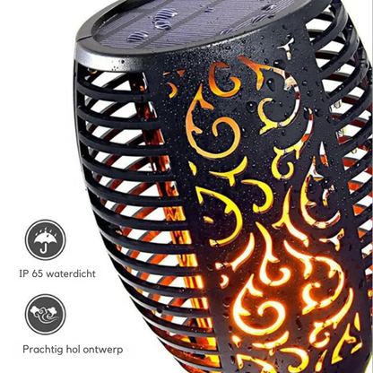 SolarTorch – Warme Zonne-verlichting voor uw Tuin [50% Korting]
