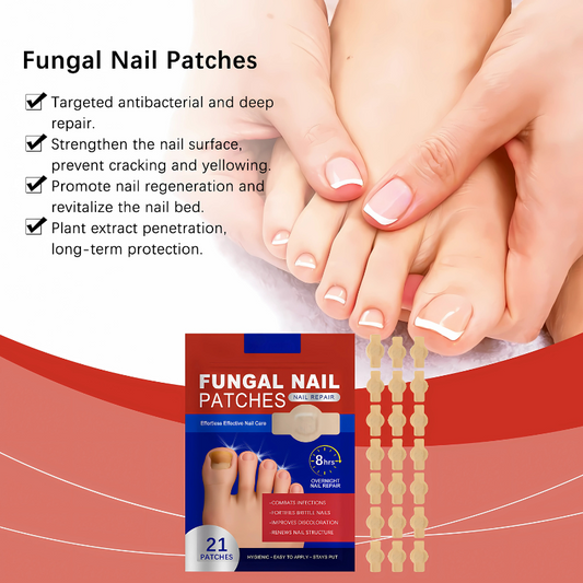 FungalPatch™ – Antibacteriële, schimmelwerende patch voor effectieve nagelverzorging [50% Korting]