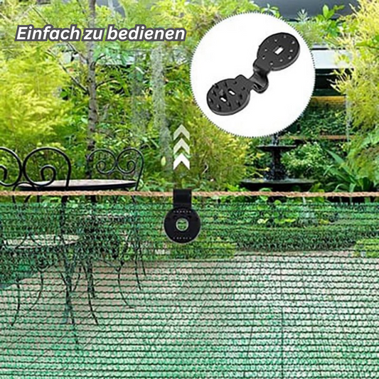 SunClip™ – Schaduwdoek Klem voor Veilige Bevestiging zonder Beschadiging