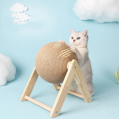 ClawSphere™ – Draaibare katten-krabbal voor speelplezier & fitness [50% Korting]