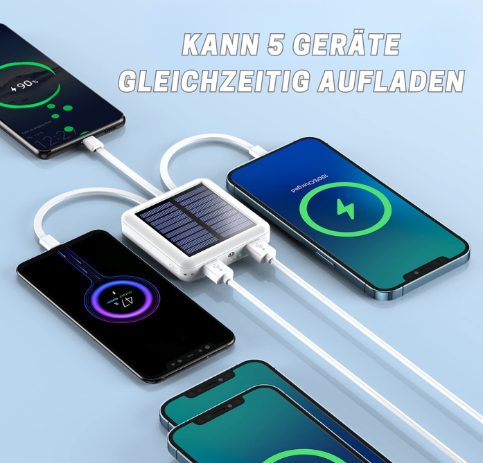 SunVault™ – Krachtige zonne-energie oplader voor onderweg [50% Korting]