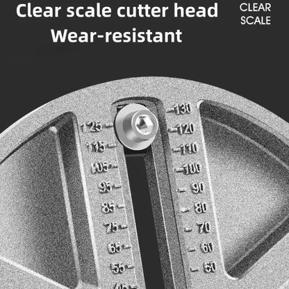 DrillBlade™ – Verstelbare Boorstempel | Gaten van 45–130 mm