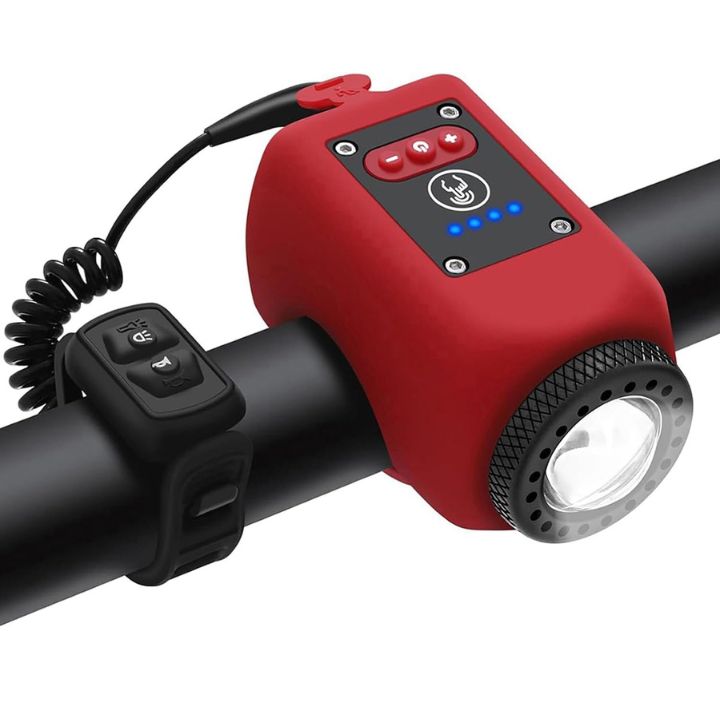 LuminoHorn™ – Fietsbelt met licht – luid, waterdicht & USB-oplaadbaar [50% Korting]