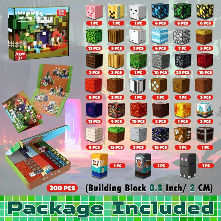 PixelBrix™ – (200-delig Set) om Je Creativiteit te Ontketenen [50% Korting]