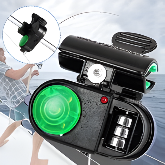 FishPulse™ – Vis Biss Alarm Licht voor visuele akoestische bissen bij het vissen [1 + 1 Gratis]