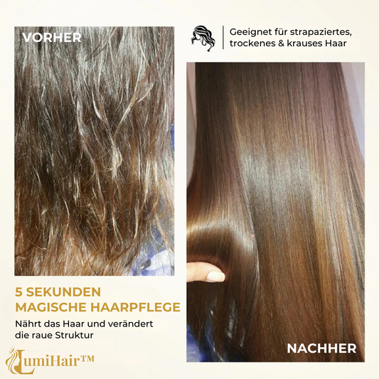 LumiHair™ – Haarmasker voor herstel & intensieve verzorging voor gezond, glanzend haar [1 + 1 Gratis]