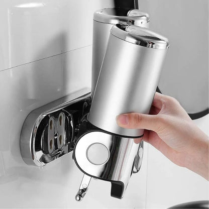 50% Korting | AutoSoap™ - 2-in-1 wanddispenser voor een georganiseerde badkamer [Laatste dag korting].