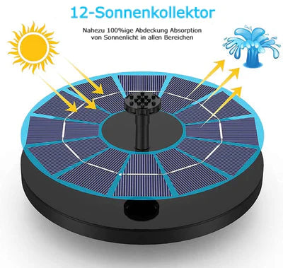 50% Korting | SunSplash™ Waterfontein op Zonne-Energie [Laatste dag korting]