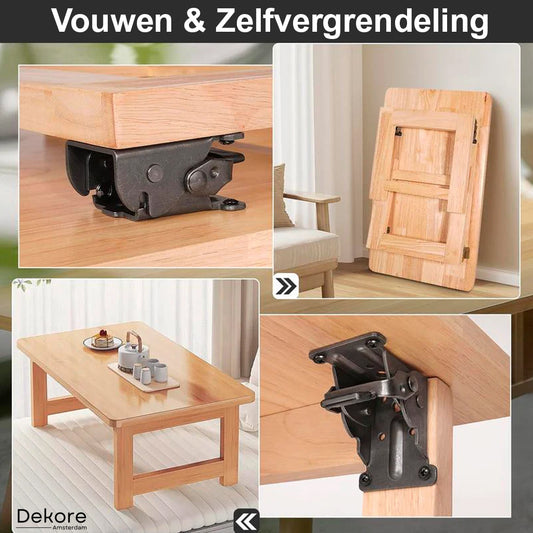 HingeClamp™ - Opvouwbare heavy-duty hoekbeugels met vergrendelingsmechanisme [1 + 1 Gratis]