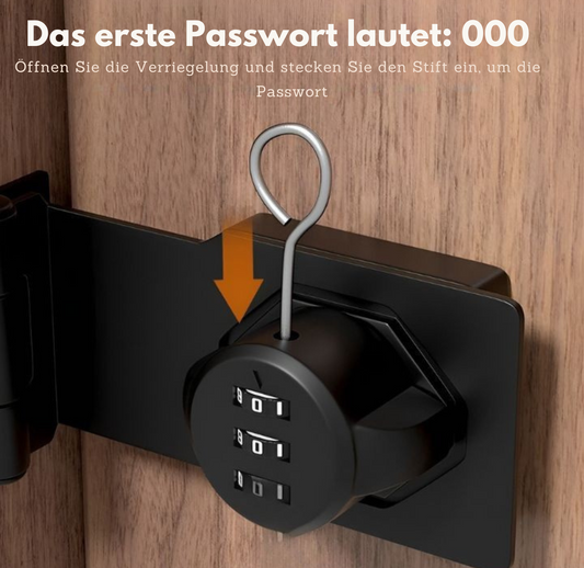 LockEase™ – Elegant en veilig kluisslot met cijferslot [50% Korting]
