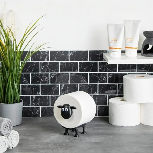 SheepyRoll – Decoratieve rolhouder voor charmante ordening [1 + 2 Gratis]
