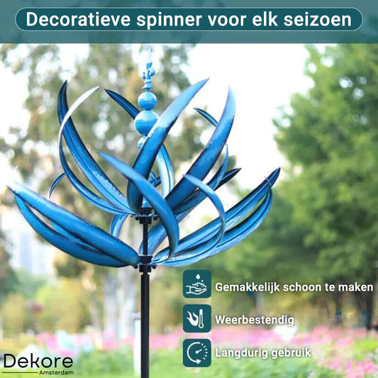 50% korting | MetalLotus™ Elegante windwijzer voor tuinen [Laatste dag korting]