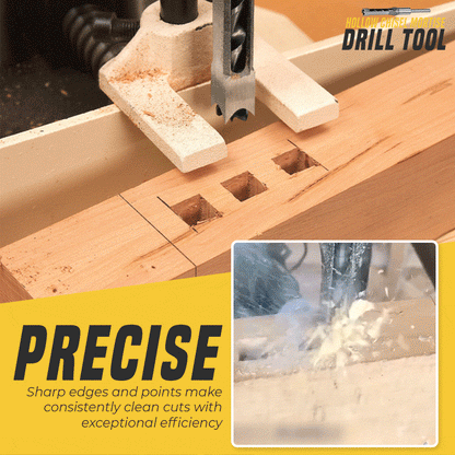 CarveTech™ Holbeitel – Vierkante Gaten Frezen in Hout met Precisie