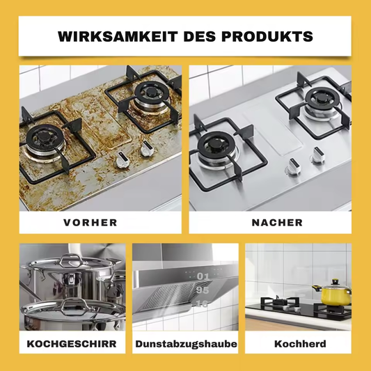 Degrix™ – Keukenvetoplosser Spray voor bijzonder moeiteloze en grondige reiniging [50% Korting]