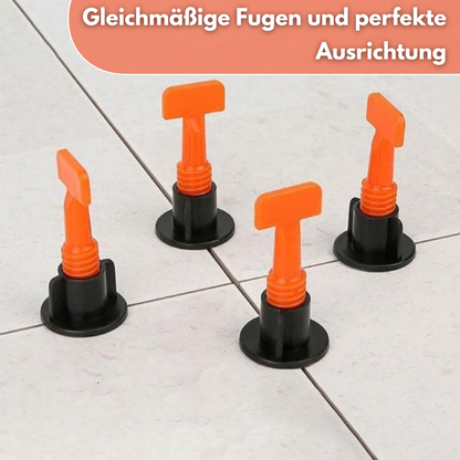 FlatLock™ Tegel-nivelleersysteem – 50 stuks | Professioneel & Nauwkeurig