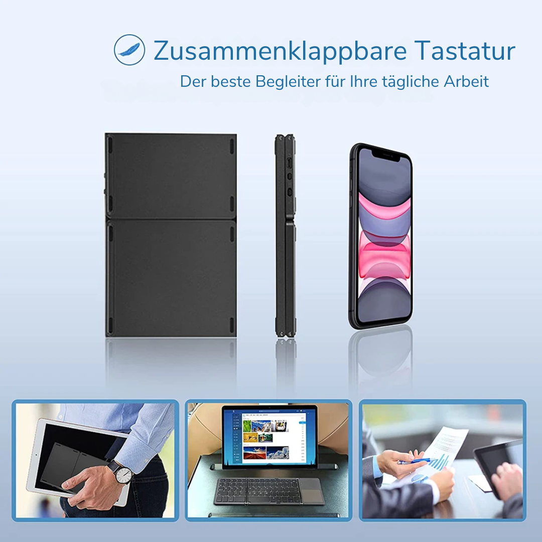 FlexBoard™ – Mini Bluetooth-toetsenbord voor flexibel en comfortabel typen [50% Korting]