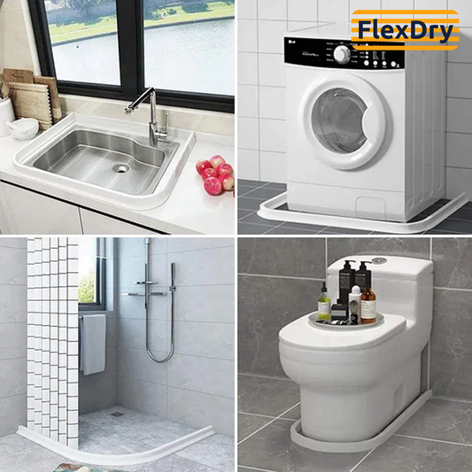 FlexDr – Siliconen Doucheafdichting voor Effectieve Bescherming tegen Water in de Badkamer [50% Korting]