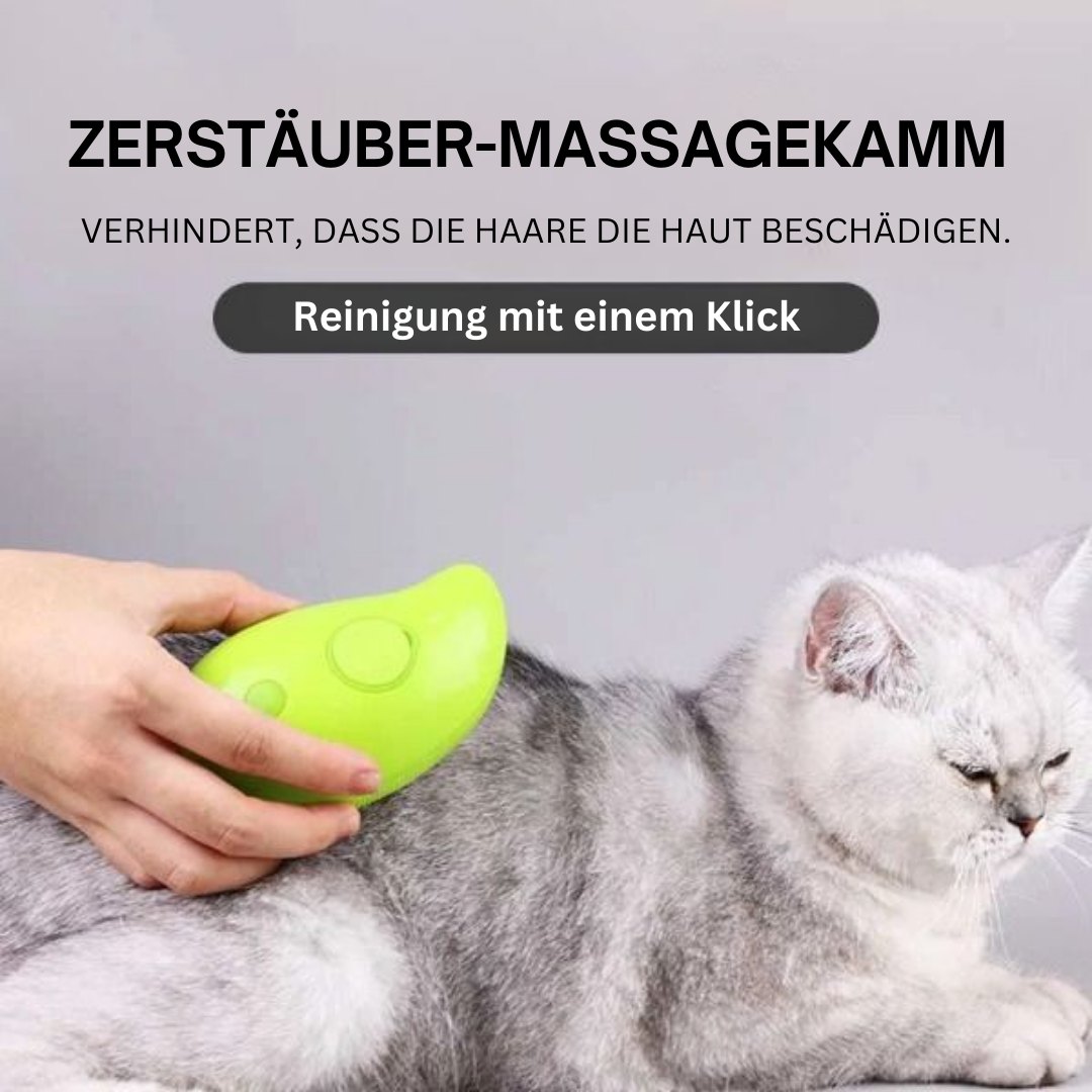 PetRelaxa – Massagekam met Sproeifunctie voor een Verzorgd & Ontspannen Huisdier [50% Korting]