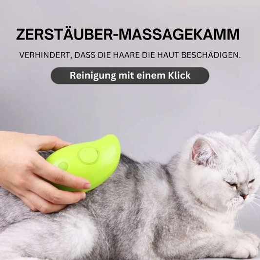 PetRelaxa – Massagekam met Sproeifunctie voor een Verzorgd & Ontspannen Huisdier [50% Korting]
