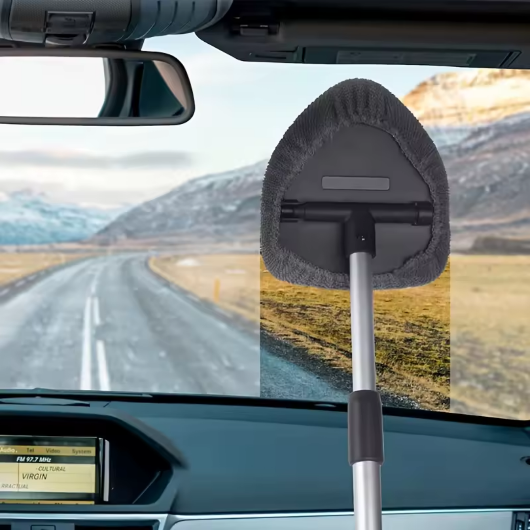 ClearWipe™ – 180° Draaibare Ruitenreiniger voor Streeploze Schoonheid [50% Korting]