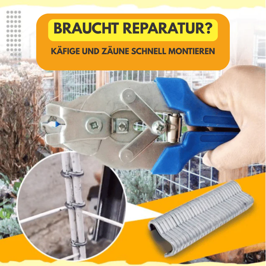 Gripster™ Nagelringtang – Professionele Draadverbinding & Kooimontage