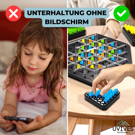 KnotLogical™ – Strategisch driehoekspel voor 2–4 spelers [50% Korting]