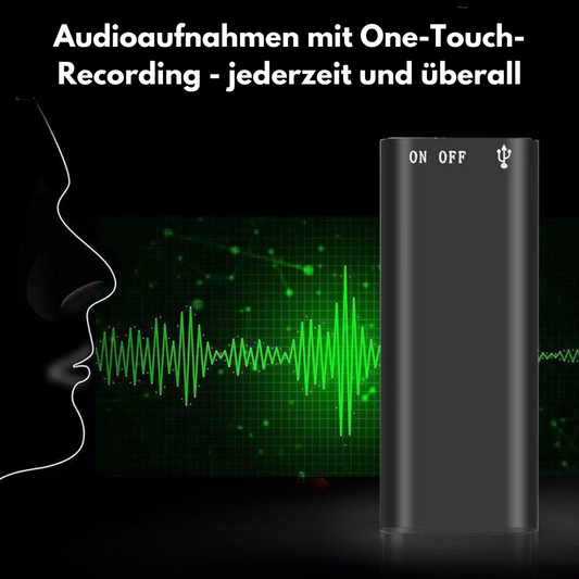 Stealth™ – Spionage-spraakrecorder voor discrete audio-opnames [50% Korting]