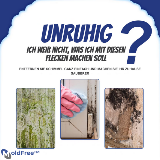MoldFree™ – Schimmelverwijderingsspray voor schone, hygiënische & schimmelloze oppervlakken [1 + 1 Gratis]