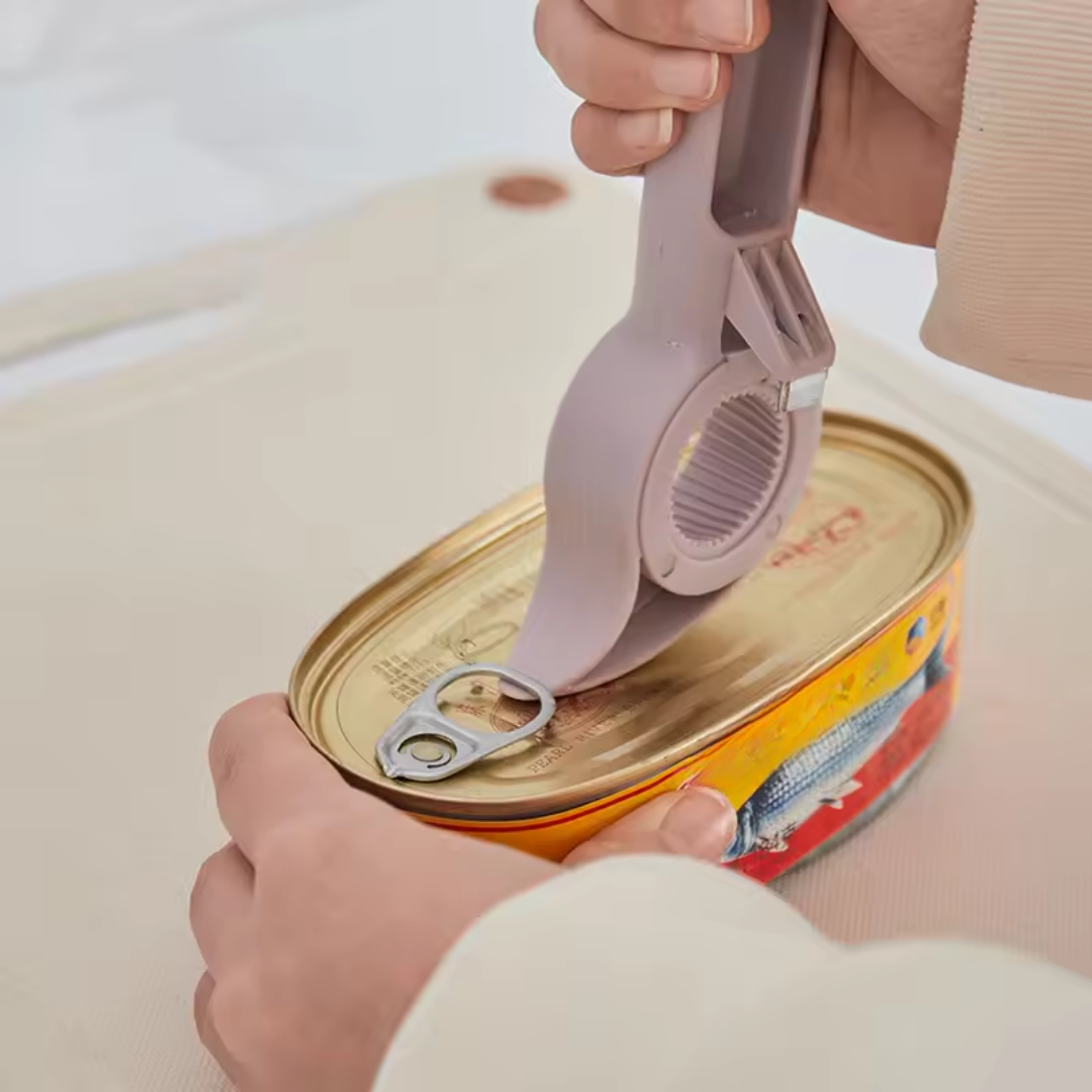 CapEase™ – 4-in-1 Flessen- & Pottenopener voor Moeiteloos Openen [50% Korting]