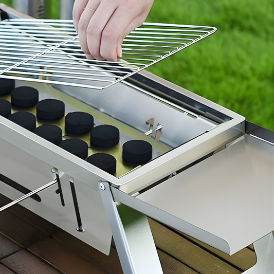 SmokelessPro™ – Opvouwbare Grill voor rookarm, praktisch & mobiel grillen [50% Korting]