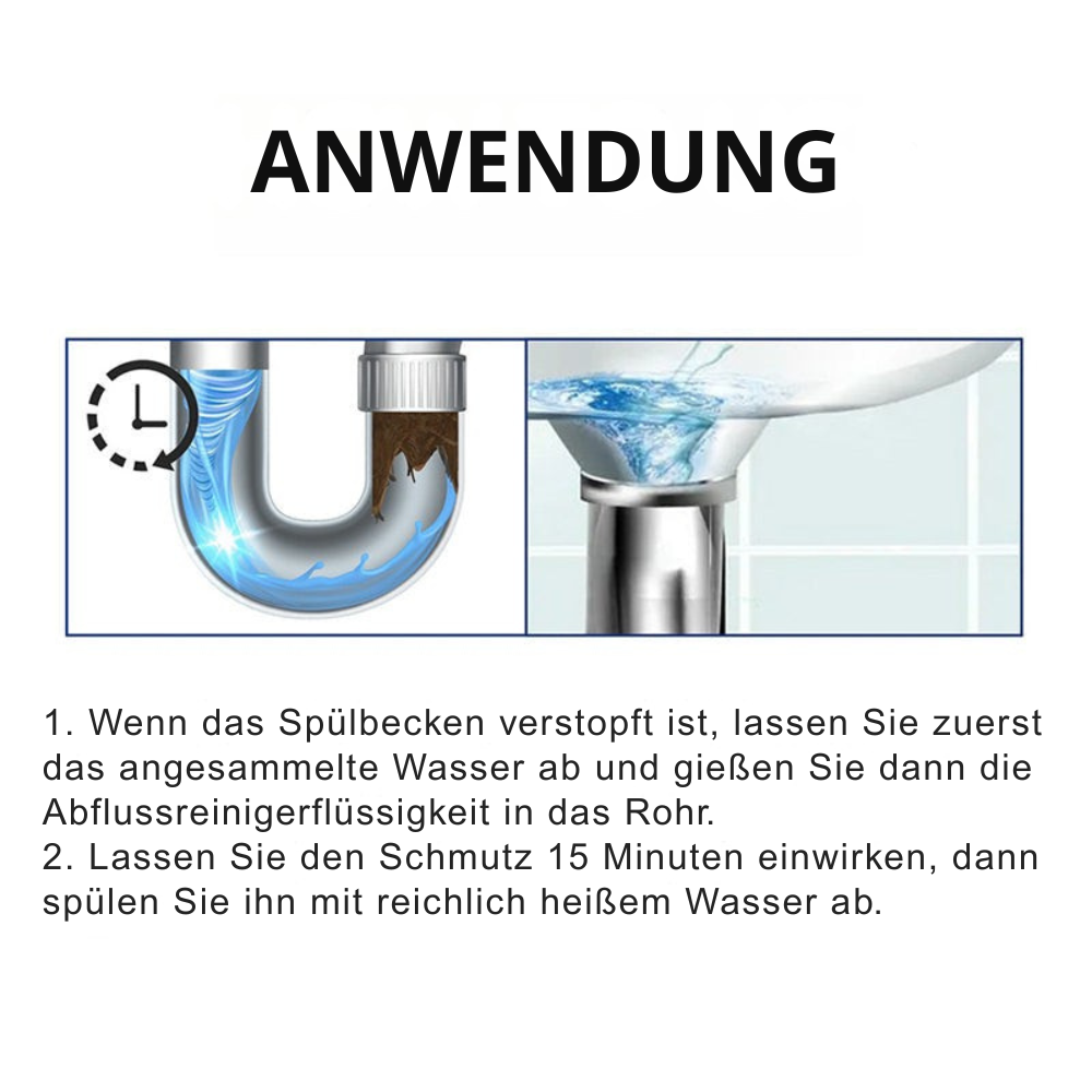 ClearSense Afvoerreiniger 350g – Snel van Verstoppingen Af