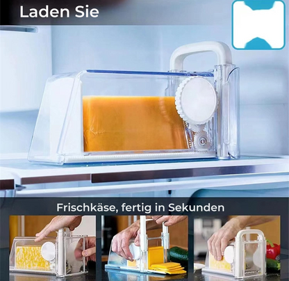 CheeseGlide™ – Voor perfecte, gelijkmatige plakken kaas met één druk op de knop [50% Korting]