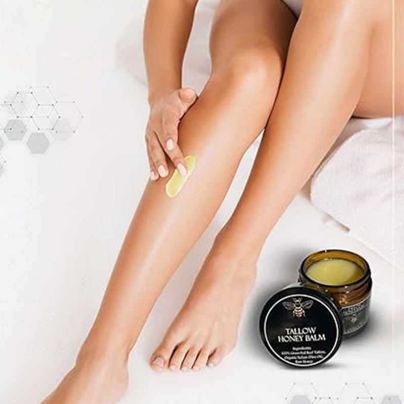 NaturBalance™ – Gezichtscrème met rundertalg, bijenwas & honing voor soepele huid [1 + 1 Gratis]