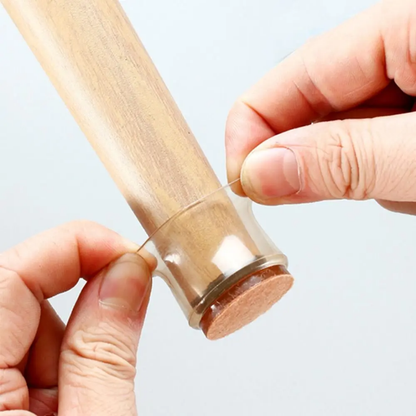 ChairGuard™ – Siliconen Beschermkappen voor Stoelpoten tegen Krassen & Lawaai [4 + 4 Gratis]